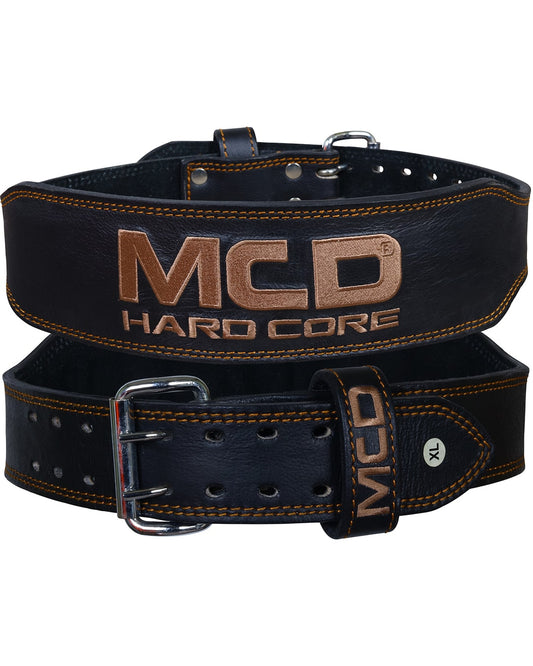 MCD Leather Weight Lifting Belt Black