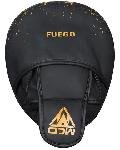 MCD FF-10 Boxing Pads Black Golden