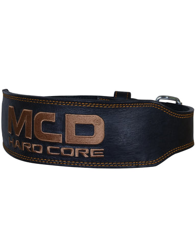 MCD Leather Weight Lifting Belt Black