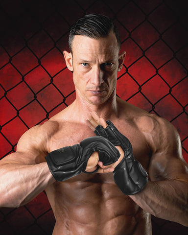 MCD MMA Gloves Jet Black