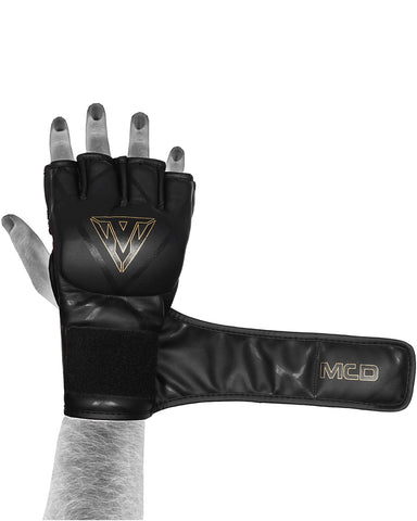 MCD MMA Gloves Jet Black