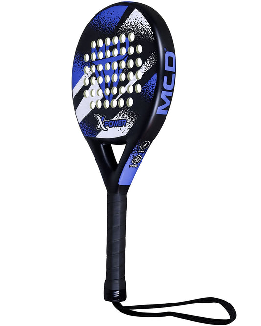 MCD Sports Tennis Padel Racket Junior 3K Carbon Fibre Faces with Soft Eva Foam Grip Handle for Control and Power Professional Match Paddle Tennis Rackets Ideal for Junior Players