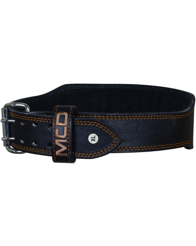 MCD Leather Weight Lifting Belt Black