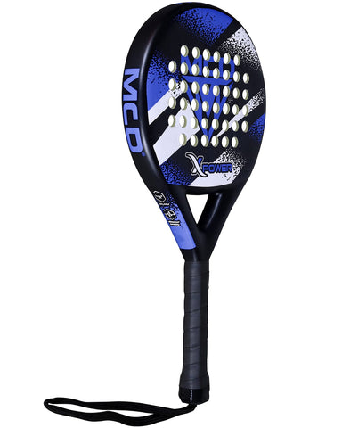 MCD Sports Tennis Padel Racket Junior 3K Carbon Fibre Faces with Soft Eva Foam Grip Handle for Control and Power Professional Match Paddle Tennis Rackets Ideal for Junior Players