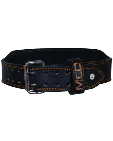 MCD Leather Weight Lifting Belt Black