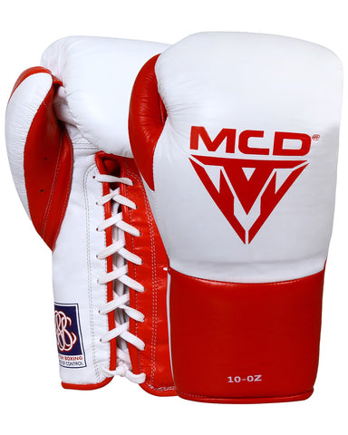 MCD FORCE LACE UP PROFESSIONAL BOXING GLOVES