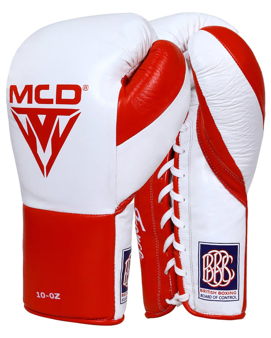 MCD FORCE LACE UP PROFESSIONAL BOXING GLOVES