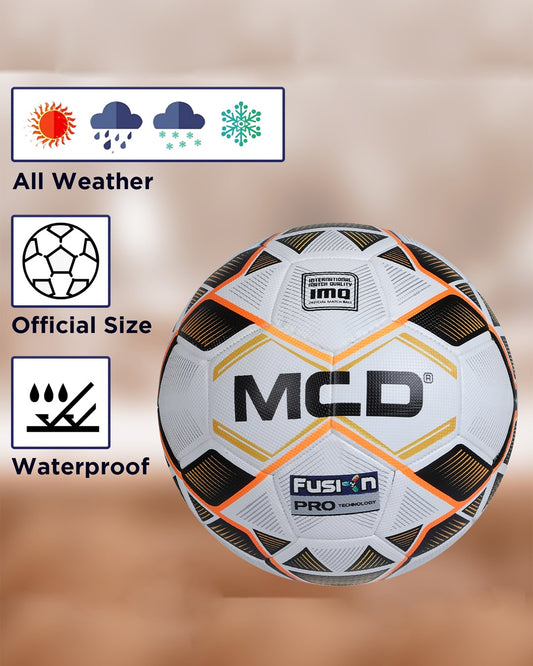 MCD Football Starpro Orange White