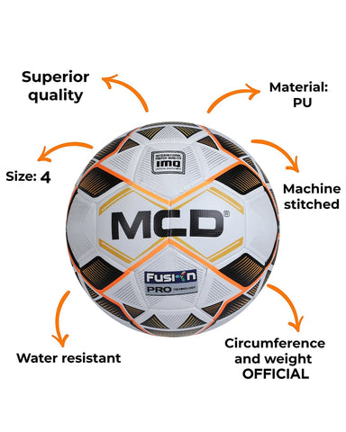 MCD Football Starpro Orange White